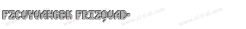 FZCuYuanGBK FrizQuad字体转换